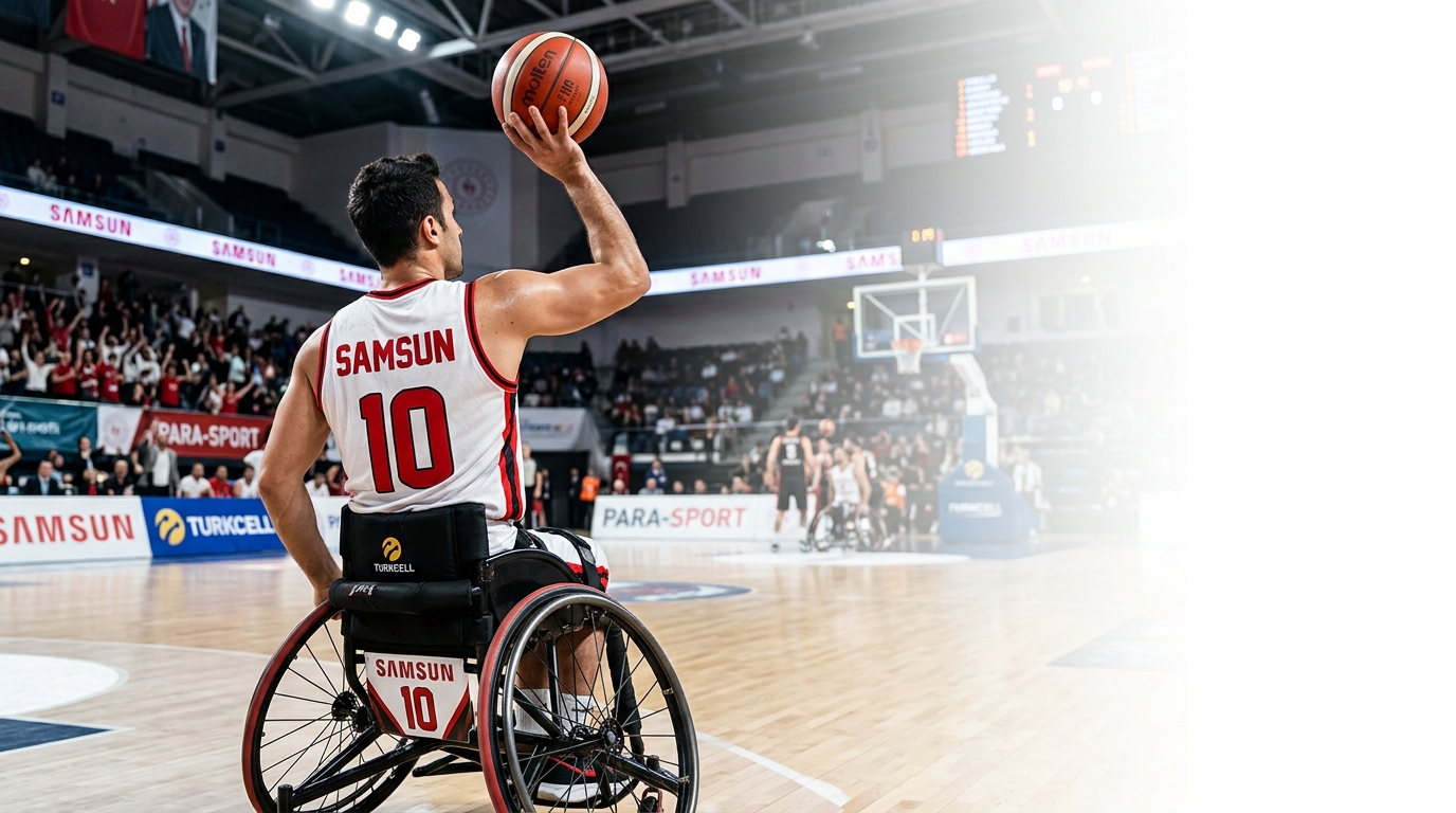 Tekerlekli Sandalye Basketbolu Sporcusu